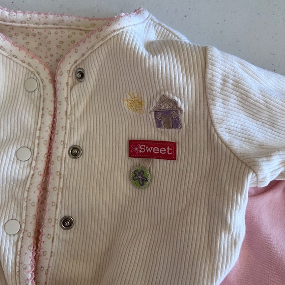 Vintage Lot of Jammies and Summer Comfy Clothes 0-3M - Picture 3 of 17